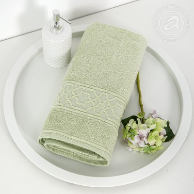 Полотенце махровое &quot;Ажур&quot; (ментоловый)