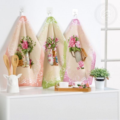 Набор полотенец из рогожки &quot;Ля Рошель&quot;