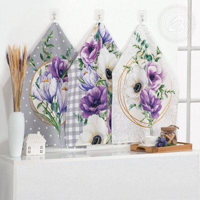 Набор полотенец из рогожки &quot;Серенада&quot;