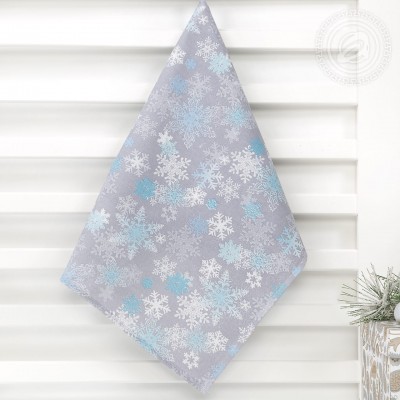 Полотенце кухонное из рогожки &quot;Льдинка&quot;