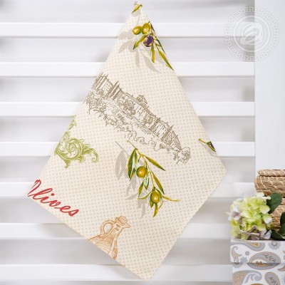 Полотенце кухонное из рогожки &quot;Оливия&quot;