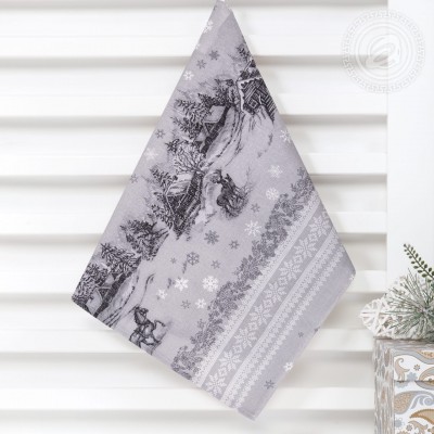 Полотенце кухонное из рогожки &quot;Сочельник скатерть&quot;