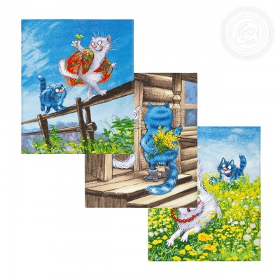 Набор полотенец из рогожки &quot;Твикс&quot;