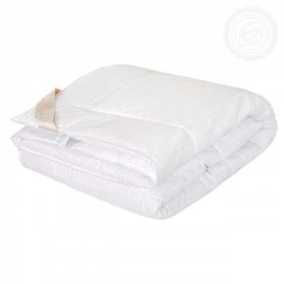 Одеяло страйп-сатин &quot;Лебяжий пух&quot; облегченное