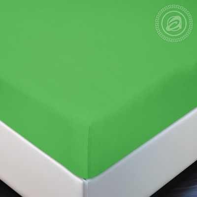 Простыня на резинке "Лайм"